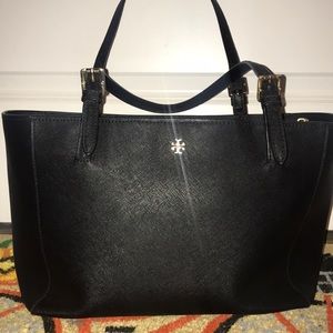 EUC Tory Burch medium sized black tote!